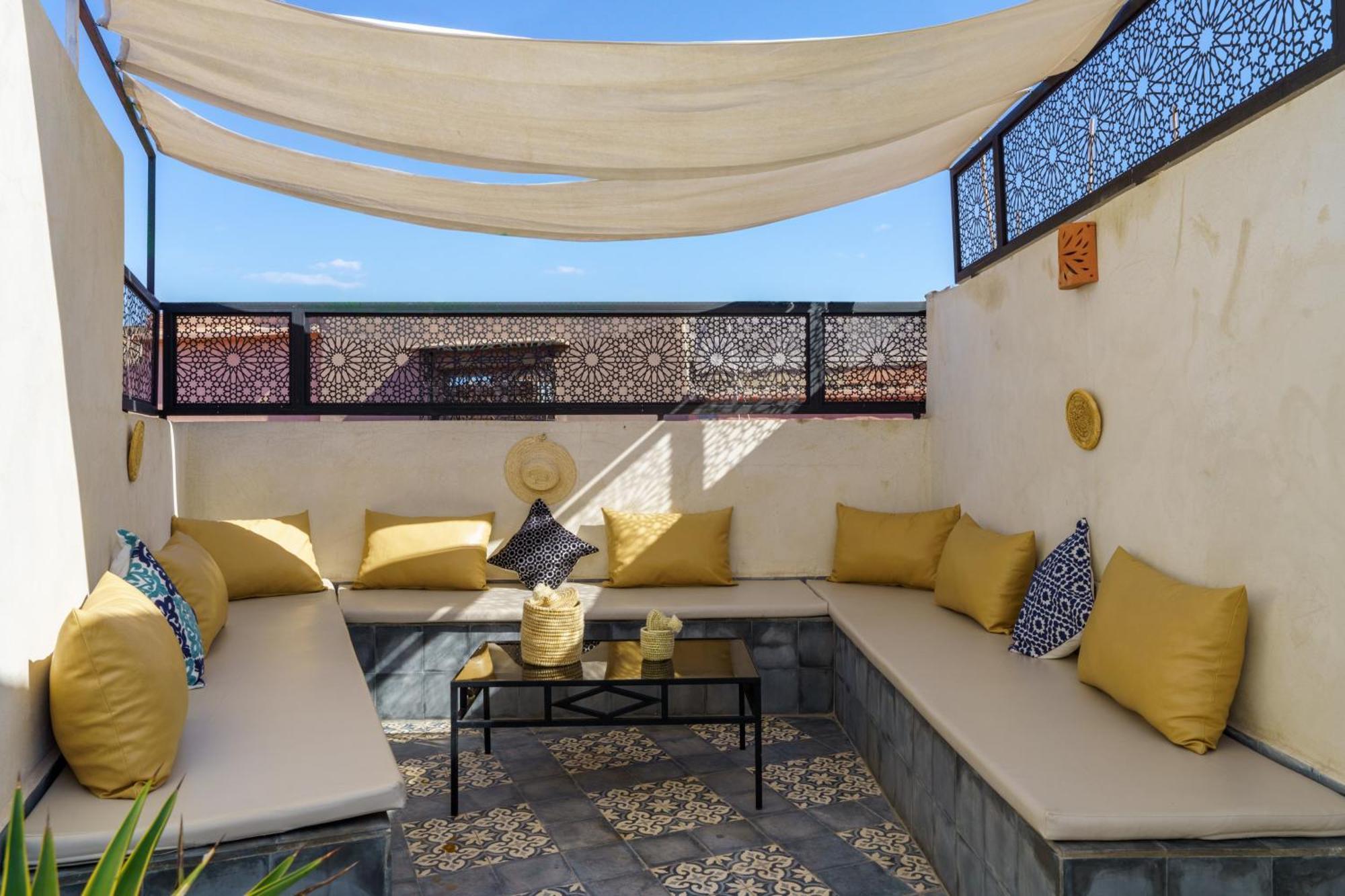 Riad 4 Chambres - Piscine & Petit Dejeuner Gratuit - Wifi Fibre Optique Μαρακές Εξωτερικό φωτογραφία