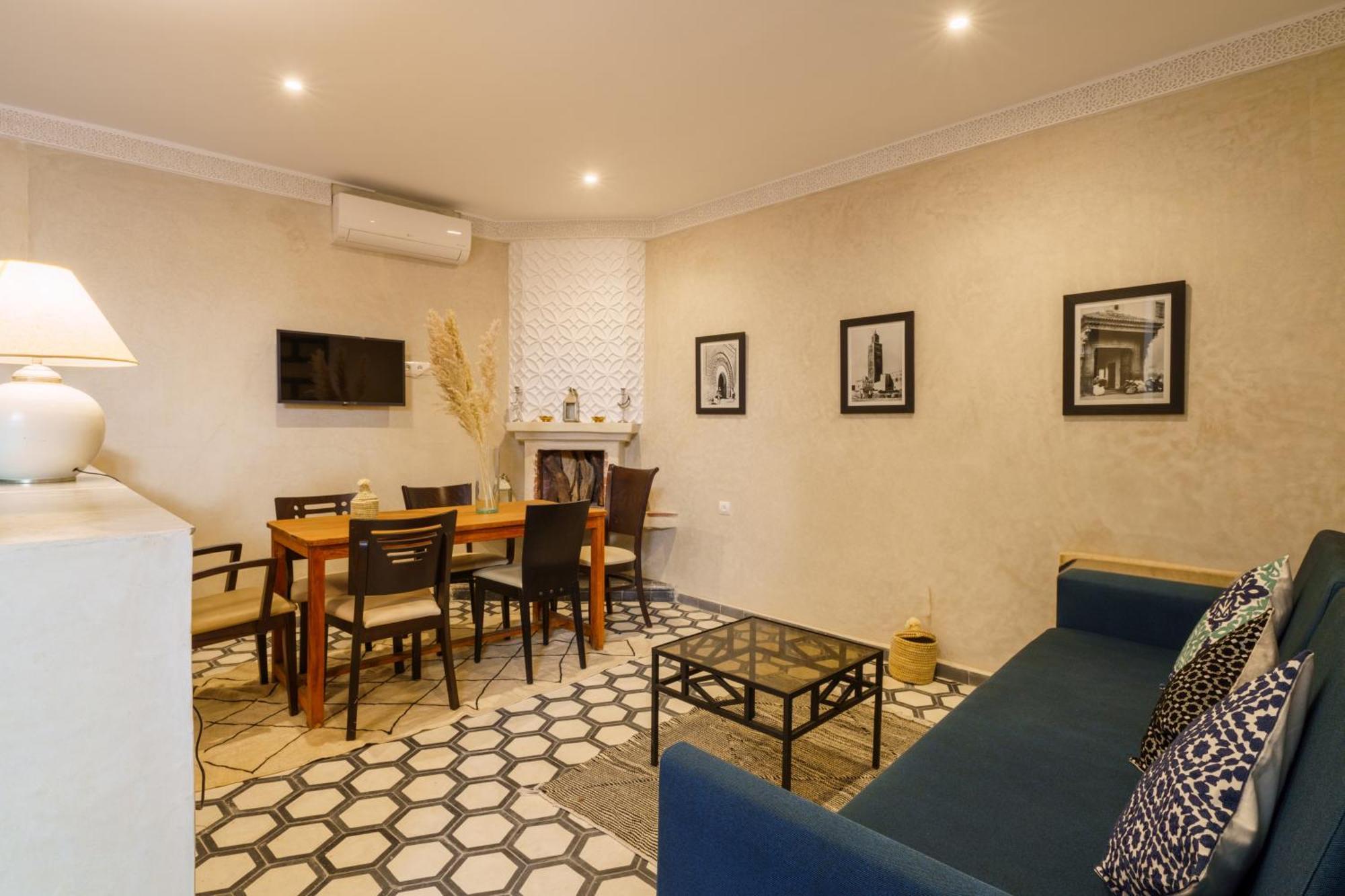 Riad 4 Chambres - Piscine & Petit Dejeuner Gratuit - Wifi Fibre Optique Μαρακές Εξωτερικό φωτογραφία